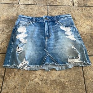 Hollister high rise skirt vintage stretch size 5 waist 27